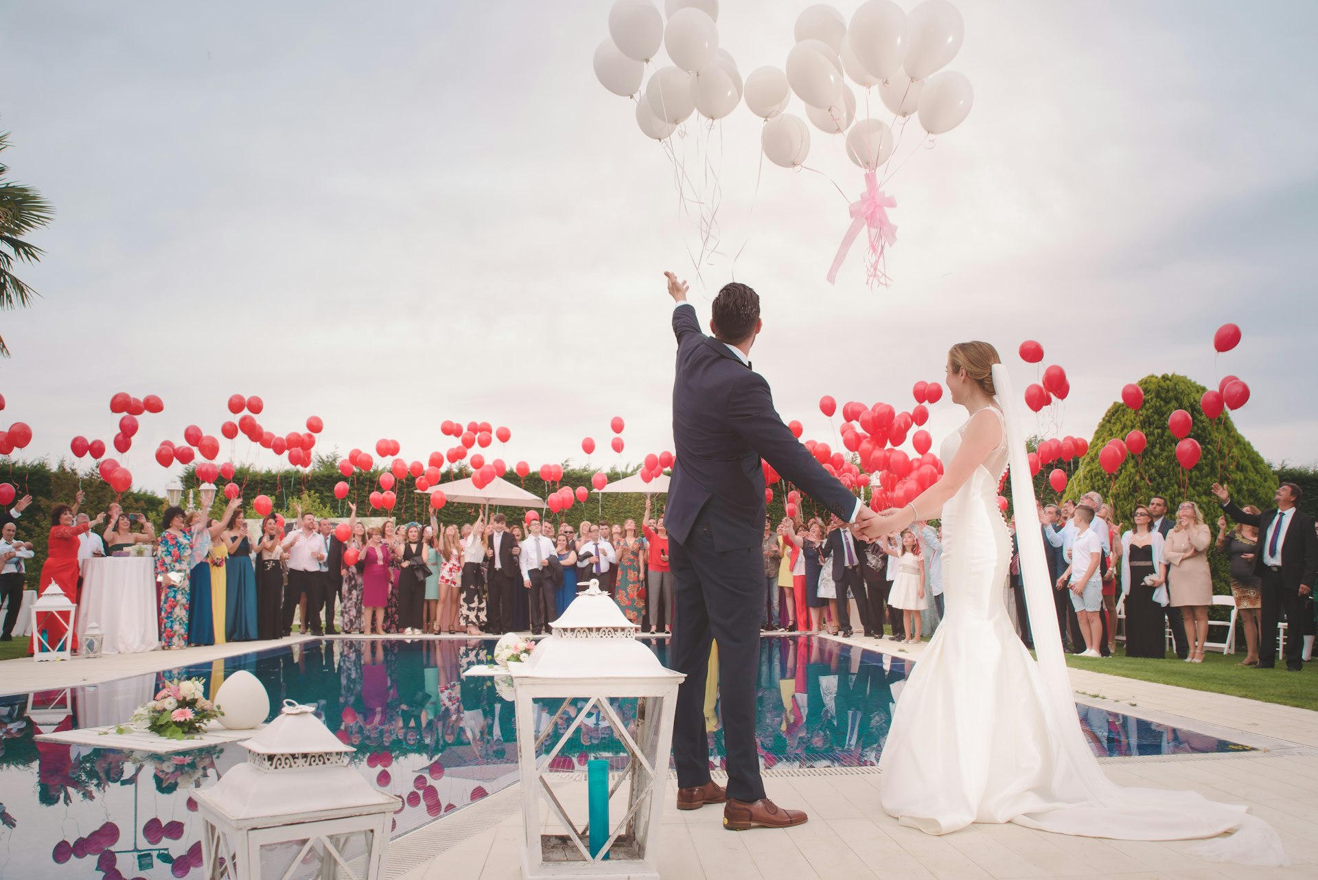 Destination wedding background